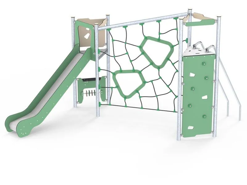 Basic Spielanlage Benja 3D-Ansicht Rückseite Basic Spielanlage Benja 3D-Ansicht Rückseite